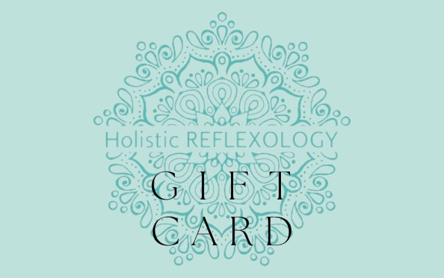 reflexology gift card